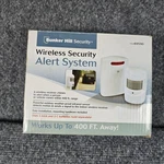 Bunker Hill Security Wireless Alert System Motion Sensor Receiver 400FT Range Used. Price: $13.09.