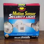 Heath Zenith Motion Sensor Security Light SL-5411-WH 150 Degree Detection Zone New. Price: $34.95.