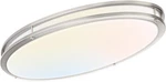 32" Oval Led Flush Mount Light, Dimmable & Adjustable For Any Room New. Price: $207.99.