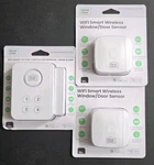Combo Pack (3) Home Zone Wifi Window/ Door Sensor Wireless. Price: $32.00.