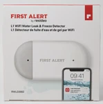 New First Ale L1 Wifi Water Leak And Freeze Detector RWLD3002-001 2023. Price: $62.50.