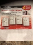 Handy Trends Instant Perfect Alarms 4 Pack Doors Windows Fast Install Loud New. Price: $8.00.