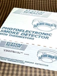 System Sensor 2300TB Photoelectronic Smoke Detector W/ Thermistors Wire 12/24V New. Price: $44.99.