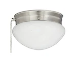 Miseno ML14297 Light 8"W Flush Mount Bowl Ceiling Fixture - Nickel New. Price: $21.59.
