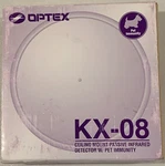 Optex KX-08 Ceiling Mount Passive Infrared Detector W/per Immunity New. Price: $35.00.