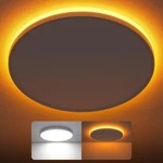 Sunrider 12 Inch Led Flush Mount Ceiling Fixture With Night Light, 24W ... New. Price: $19.86.