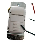 Steinel's Pir Occupancy Sensor Wall Switch With Dimming Has Light Almond... Used. Price: $29.90.