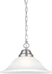 Design House Millbridge 1-LIGHT Light, Satin Pendants, Nickel New. Price: $93.17.