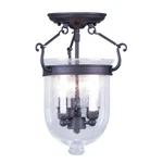 Livex Lighting Jefferson Ceiling Mount Bronze 5081-07 New. Price: $249.96.