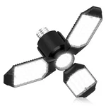 Toberich Led Garage Bulb, 8000LM Shop Lights With 3+1 Non Motion, Black New. Price: $19.49.
