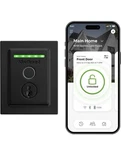 Kwikset Halo Touch Fingerprint Wi-fi Smart Lock, Keyless Entry Door New Sealed. Price: $90.00.