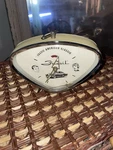 Vintage Fossil American Classic Wind Up Alarm Clock Working Condition Used. Price: $19.60.