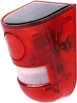 Aolyty Solar Motion Sensor Detector Siren Sound Alarm Led Warning Strobe Red New. Price: $26.05.
