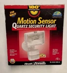 Zenith Motion Sensor Quartz Security Light New Open Box SL-5525-WH-A. Price: $27.00.