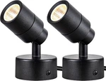 Sunvie Pack Led 120V Spotlights Indoor, 3W Up Floor Spotlight, Black New. Price: $41.16.