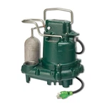 Zoeller M63 - Automatic Submersible Sump Pump 3/10HP Cast Iron Led Power Open. Price: $197.99.