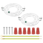 Patikil 125MM (4.92") Universal Light Fixture Mounting Bracket Kit, Set Lig... New. Price: $16.20.