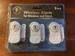 Ptg Security 3 Pack Wireless Alarm For Windows & Doors 120DB Siren Home Work New. Price: $6.99.