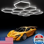 Modern 11GRIDS Hexagon Garage Light 48PACK 384W 47000LM High Brightness New. Price: $158.74.