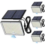 Jackyled Motion Sensor Flood Lights, 113 Cool White 4 Pack Flat, Black New. Price: $91.13.
