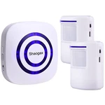Shaogax Motion System, Wireless Home 1ALARM+2SENSORS, White New. Price: $39.28.