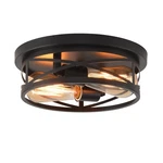 Black Flush Ceiling Light,hallway Mount,industrial Vintag... New. Price: $32.32.
