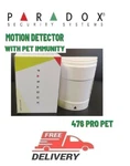 Paradox Security Alarm 476 Pro Pet Pir Motion Detector Immunity New. Price: $35.05.