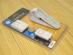 Vtg Ge-branded Portable Alarm Kit, 3 Pieces 45216 120DB Door & Window Sensors Used. Price: $16.99.