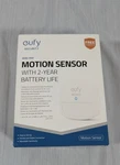 Eufy Security Wire-free Motion Sensor With 2-YEAR Battery Life New Open Box. Price: $29.99.
