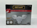Defiant Maxdetect 240 Degree White Motion Sensor Wired Outdoor 2-HEAD Open. Price: $29.99.