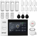 2025 Wifi Wireless Home Alarm System 4.3-INCH Touch Screen, 10-MINUTE Installa New. Price: $467.04.