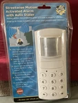 Motion Detector Alarm Mode MA80 With Keypad White Streetwise New. Price: $19.98.