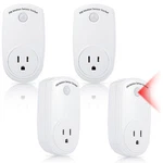 Macarrie 4 Pieces Motion Sensor Sockets Indoor Plug Light Control S... New. Price: $58.99.