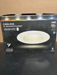 Feit Electric Canless 4 Recessed Downlights 6 Pack. New. Price: $39.89.