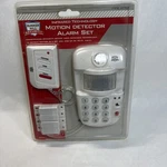 Bunker Hill Security Motion Detector Alarm Set Model 42768 Sealed New. Price: $35.95.