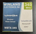 Winland WBTX-345 Wireless WATERBUG-345MHZ Compatible With Honeywell 2GIG New. Price: $90.00.