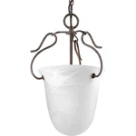 Progress Lighting P3788-33 1-LIGHT Foyer Etched Alabaster Glass Chandlier New. Price: $57.75.