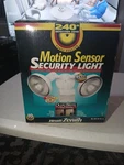 Heath Zenith 240-DEGREE Motion Security Light In Bronze SL-5318-W-A Open Box. Price: $38.00.