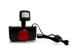 Motion-activated Plug-in Security Strobe Light With Pir Sensor Open. Price: $19.95.