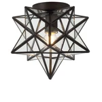 Jonathan Lighting JYL9035 Bronze Stella 12"W Led Semi-flush Ceiling Fixture New. Price: $126.67.