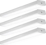 Sunco Pack Led Wraparound Fixture 4FT, Garage Ceiling Lights, Linkable New. Price: $132.30.
