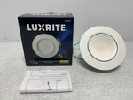 Luxrite LR23233 Downlight Retrofit 4" Gimbal 5CCT Dimmable New. Price: $21.88.