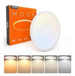 Taloya Flush Mount 12 Inch Ceiling Light (milk White Shell), 20W Surface Open. Price: $14.99.