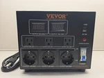 Vevor Voltage Converter Transformer Watt, SV-3000VA DYZHQ110V230VX4UMV1 Open. Price: $64.99.