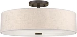 Lighting 52136-92 Meridian Collection 4-LIGHT Transitional Ceiling Mount Fixture New. Price: $264.99.