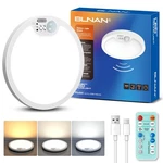 Blnan Rechargeable Motion Sensor Ceiling Light With Remote, Dimmable Closet L... New. Price: $33.59.