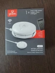 Globe Electric Wi-fi Smart Water Leak Detector Sensor, No Hub Required, Battery New. Price: $11.00.