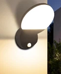 18W Motion Sensor Outdoor Wall Light - 1980LM Waterproof Led Fixture New. Price: $80.99.