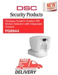 Dsc PG8944 Wireless Powerg Pir Security Motion Detector With Integrated Camera New. Price: $530.31.