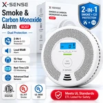X-sense SC07 Smoke & Co Alarm Etl Listed 10-YEAR Sealed Battery Lcd Home Safety New. Price: $30.99.